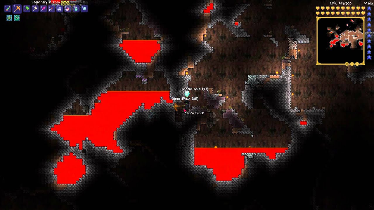 Terraria: Testing OBS + x264 vfw codec at 1920x1080 (custom resolution ...