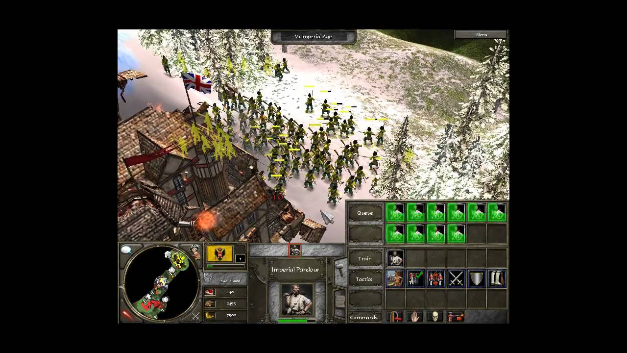 Age of Empires III Napoleonic Era Unit Grenzer Pandour - YouTube