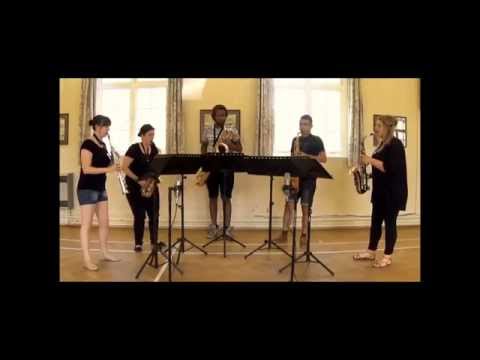 Man Mou for saxophone quintet (by Nigel Wood)