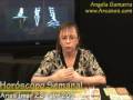 Video Horóscopo Semanal ARIES  del 1 al 7 Febrero 2009 (Semana 2009-06) (Lectura del Tarot)