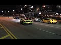 Twin Turbo Gallardo Flybys + FLAMES