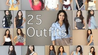 25 OUTFITS for School !