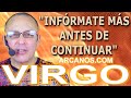 Video Horscopo Semanal VIRGO  del 3 al 9 Marzo 2024 (Semana 2024-10) (Lectura del Tarot)