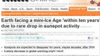 "Earth Facing Mini Ice Age!!" Say The Media "Earth Facing Mini Ice Age!!" Say The Media