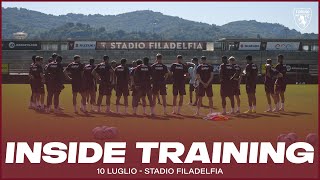 INIZIA IL LAVORO SUL CAMPO | INSIDE TRAINING | 10 LUGLIO 🏃?