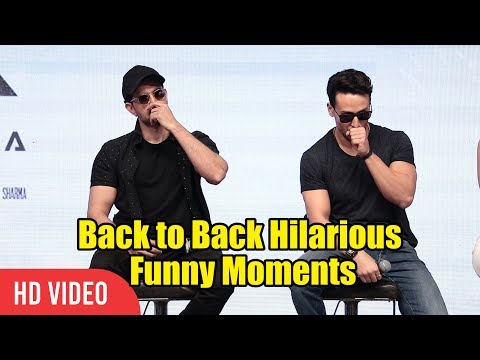 WAR Back to Back Hilarious Funny Moments | Hrithik Roshan, Tiger Shroff And Vaani Kapoor