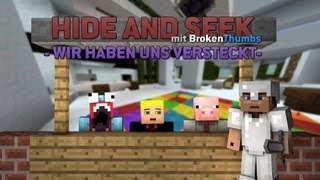 HIDE AND SEEK MIT BROKENTHUMBSTV - MANUEL & MALTE LÜGEN ! [NOHOMO] [GERMAN] [HD]