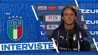 Interviste al Ct Mancini e Jorginho | Verso Ungheria-Italia