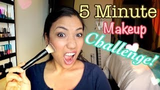 ５分メイクチャレンジ！！5 Minute Makeup Challenge!!