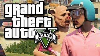 GTA 5 Online Skits - Cops and Robbers! #3 - The Fashion Police! (GTA V Funny Skits)