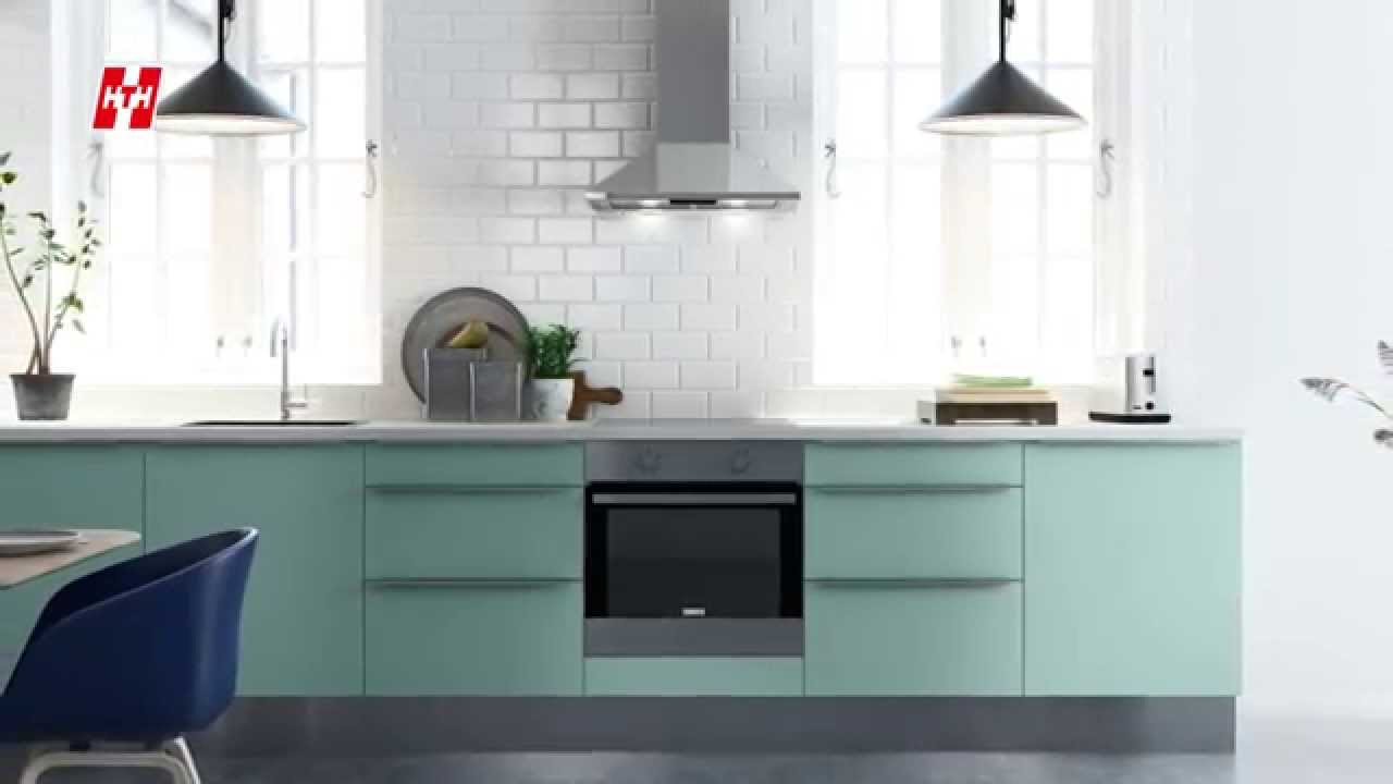 Modell vit kvadrat – klassiskt och stilrent kök frÃ¥n hth