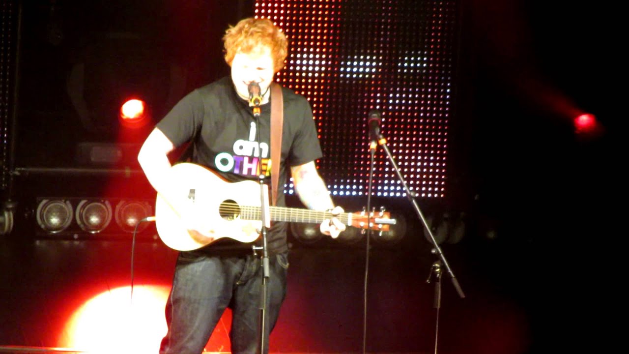 Ed Sheeran-The City/Empire State of Mind at Radio City Music Hall Jan ...