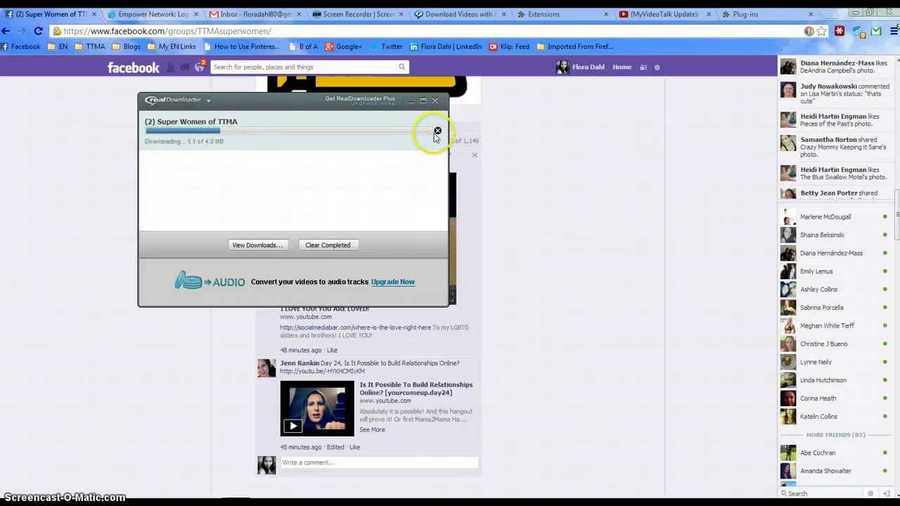 Realdownloader and Google Chrome - YouTube