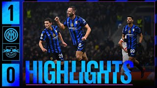 DEFENDING TOP SPOT 🫡😎?? | INTER 1-0 LIPSIA | HIGHLIGHTS | UCL 24-2🖤💙????