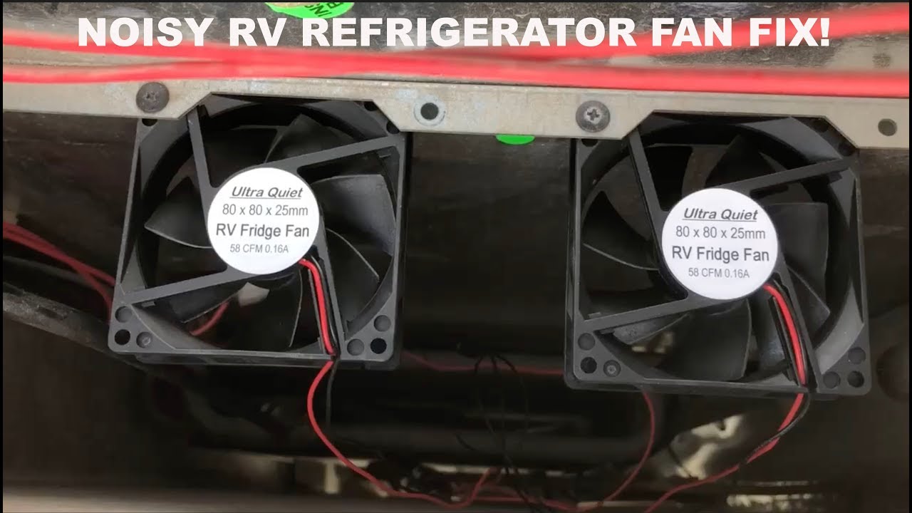 Информация о RV Refrigerator Fan Noise Fix! 