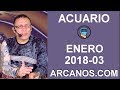 Video Horscopo Semanal ACUARIO  del 14 al 20 Enero 2018 (Semana 2018-03) (Lectura del Tarot)