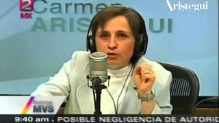 Carmen Aristegui responde a Televisa por caso Laura Bozzo