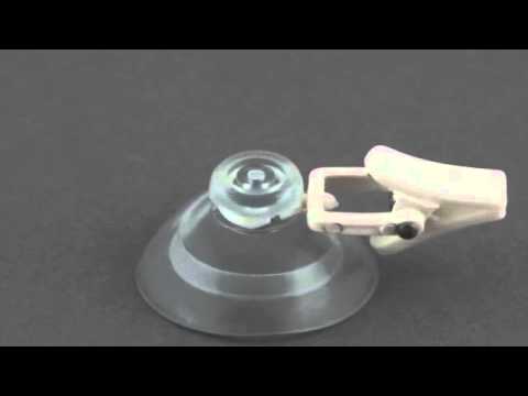 Suction Cup with small Clever Clip