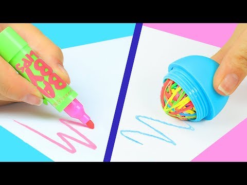 12 DIY Weird Back To School Supplies You Need To Try 12 Back To School Pranks