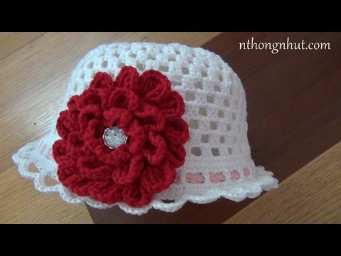 Hướng dẫn cách móc nón len nữ