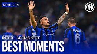 INTER vs CREMONESE 3-1 | BEST MOMENTS | PITCHSIDE HIGHLIGHTS 👀⚫🔵??