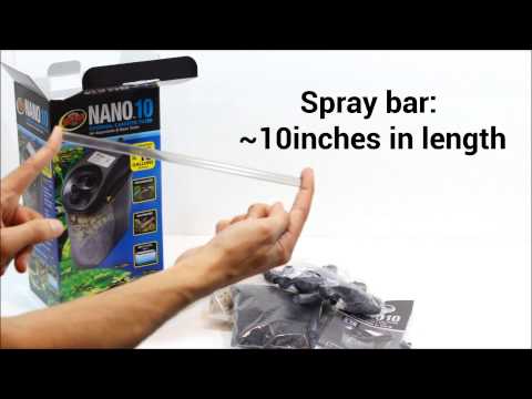 Initial Impressions: Zoo Med NANO 10 External Canister Filter