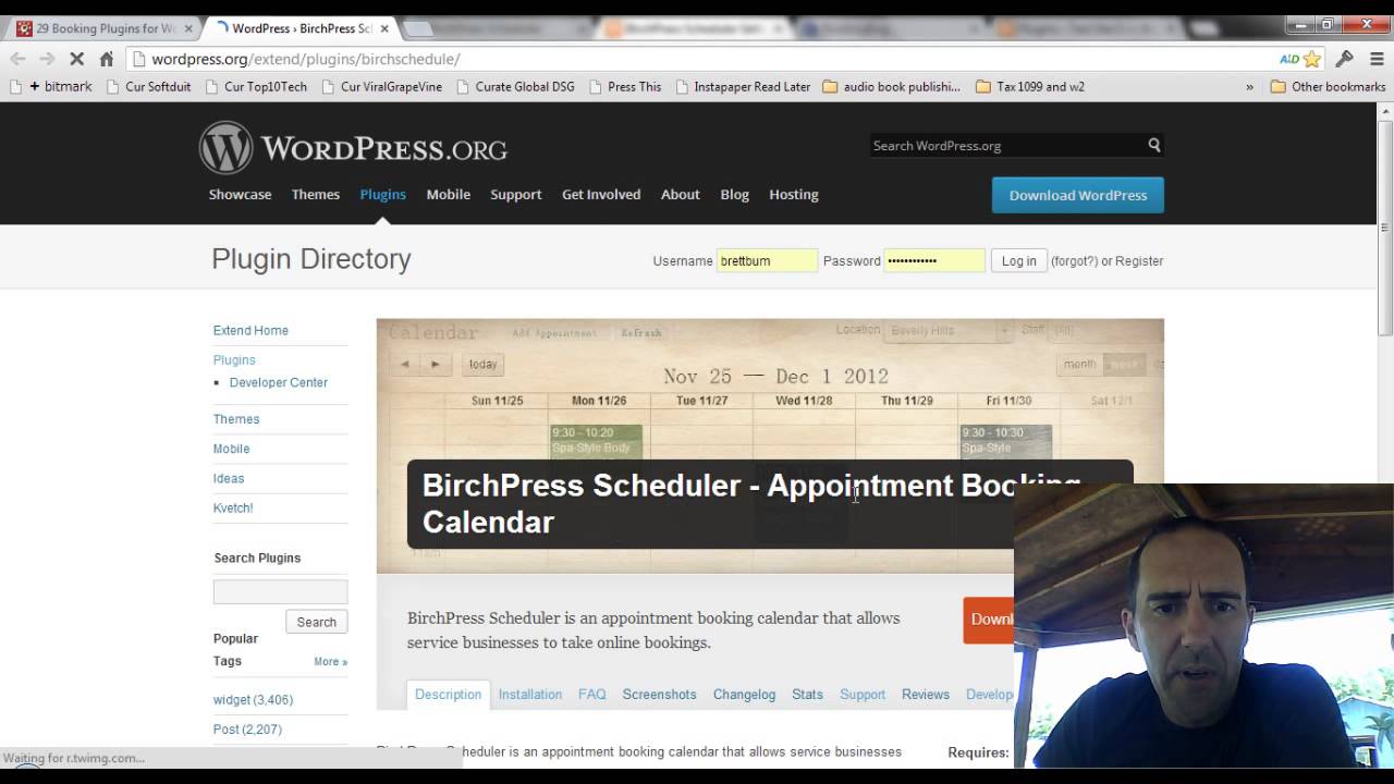 BirchPress WordPress Booking Plugin - YouTube