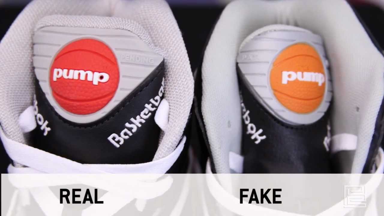 reebok pump fake