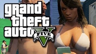 GTA 5 Online Funny Moments! (Deluxe 4's Awesome Girlfriend and Epic Plane Crashes!)