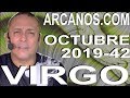 Video Horscopo Semanal VIRGO  del 13 al 19 Octubre 2019 (Semana 2019-42) (Lectura del Tarot)
