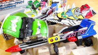 5人武器が1セット！？DXレンケツバズーカ & エナジーレッシャー【開封レビュー】合体発車砲 トッキュウジャー