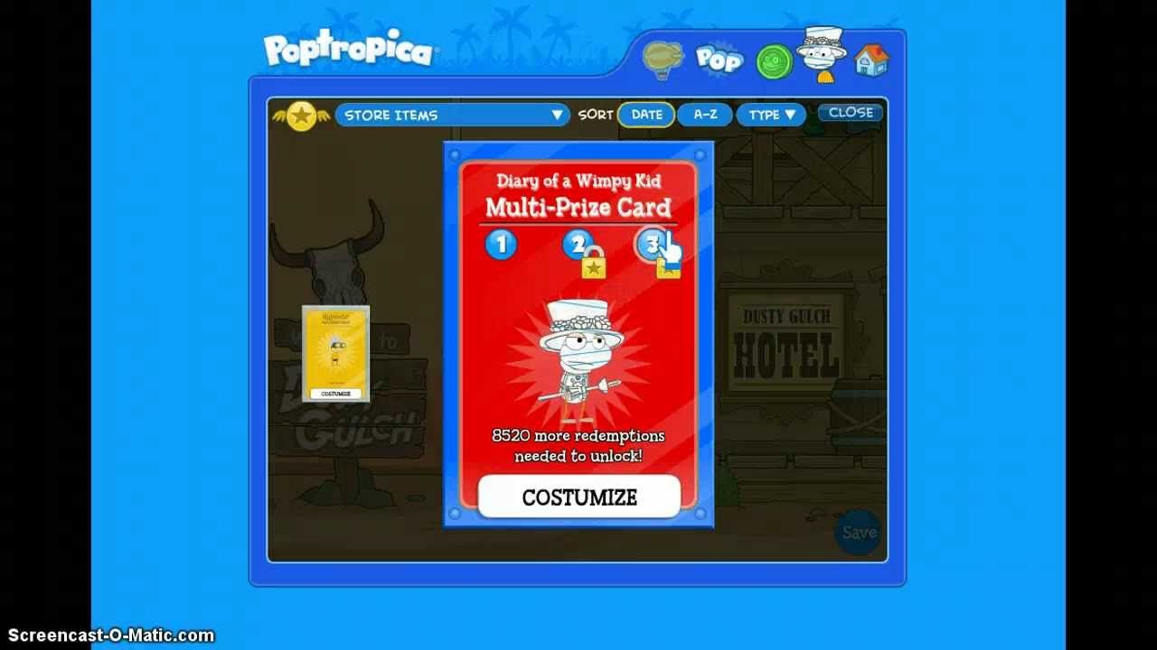 Poptropica Promo Codes 2014