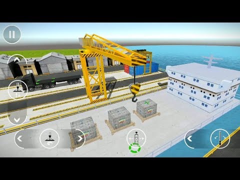 Drive Simulator | Load concrete Crate #6 | Android Game Play