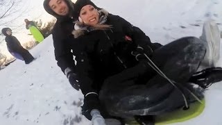 SLEDDING ADVENTURE