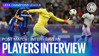 INTER 0-2 BAYERN MONACO | PLAYERS EXCLUSIVE INTERVIEWS 🎙️⚫🔵??