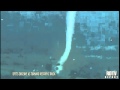 UFO FOOTAGE: Tornado Destroys Truck while UFO's Watch