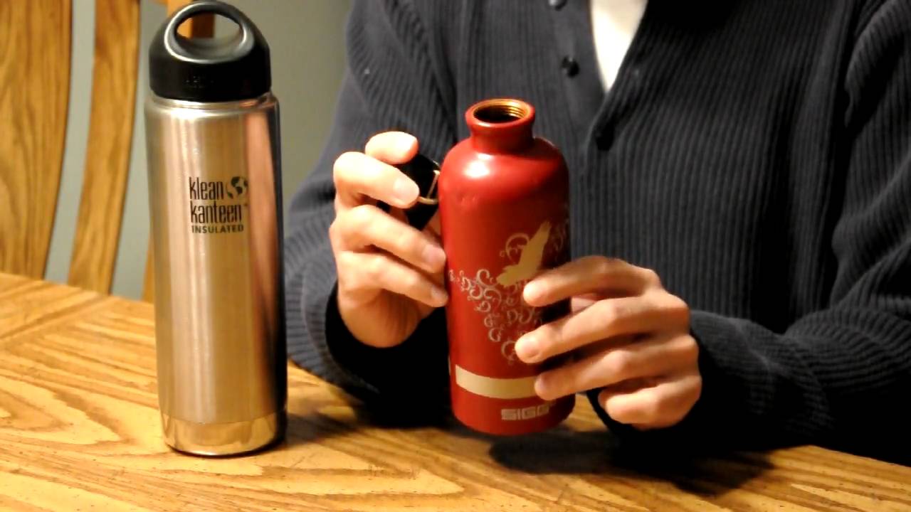 Nalgene vs Sigg Vs Klean Kanteen The Battle of the Bottles YouTube