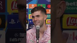 Pulisic on his goal and the win | #championsleague #shorts