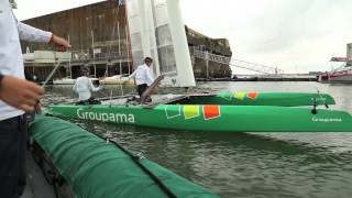 Première navigation pour Groupama C