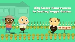 City Forces Homeowners to Destroy Veggie Garden