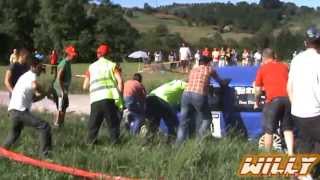 Rally de Saron 2013 -Vuelco AX, salida R5 y resumen-