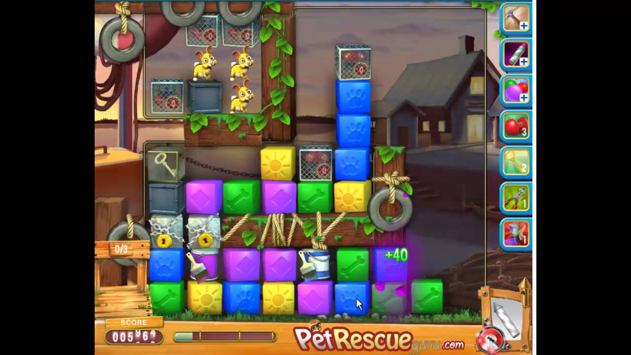 Pet Rescue Saga Level 394 Walkthrough - YouTube