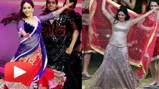 Madhuri Dixit Vs Sridevi At IIFA 2013 Performance #IIFA2013