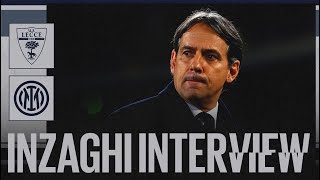 L'INTERVISTA DI SIMONE INZAGHI | LECCE 0-4 INTER 🎙️⚫?
