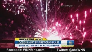 Simi Valley Fireworks Accident Caught on Tape