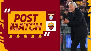 “C’è mancato il gol” | JOSÉ MOURINHO AL TERMINE DI LAZIO-ROMA