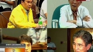 BT: Enrile, Estrada, Revilla at Honasan, hindi sumipot sa pagdinig ng Senado sa pork barrel scam