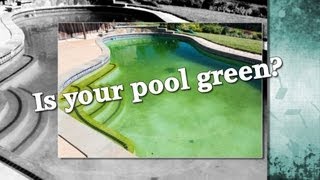 Fix A Green Pool - Is your Pool Green? - Green Pool to Blue