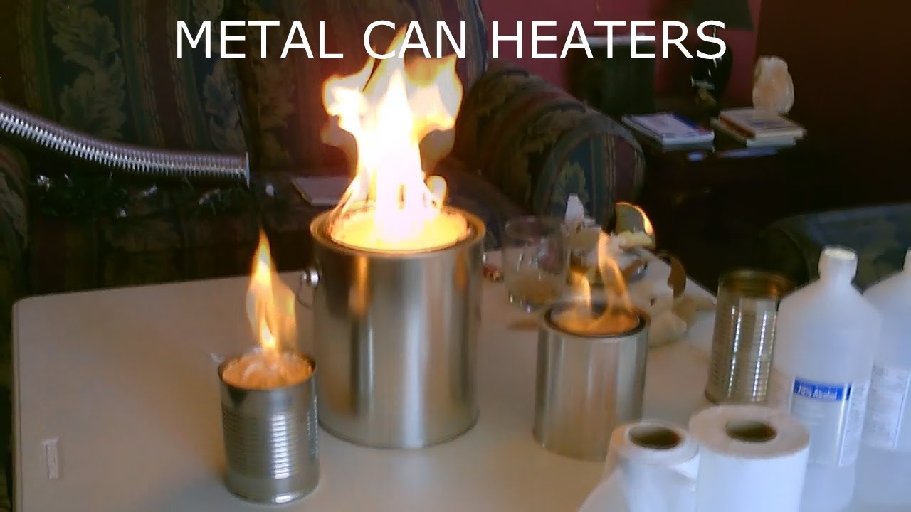 Homemade &quot;Metal Can&quot; Air Heater! - Survival/SHTF Air Heater! - DIY