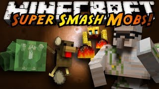 Minecraft Mini-Game : SUPER SMASH MOBS!